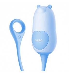 HK LETEN Animals Series Of Cute Bear Long Vibrating Egg (Chargeable - Kungfu Bear)